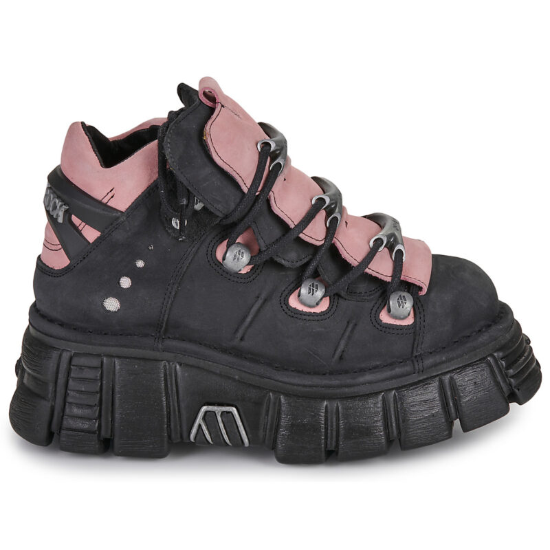 New Rock M-106-C26 Nero Stivaletti Donna - 2