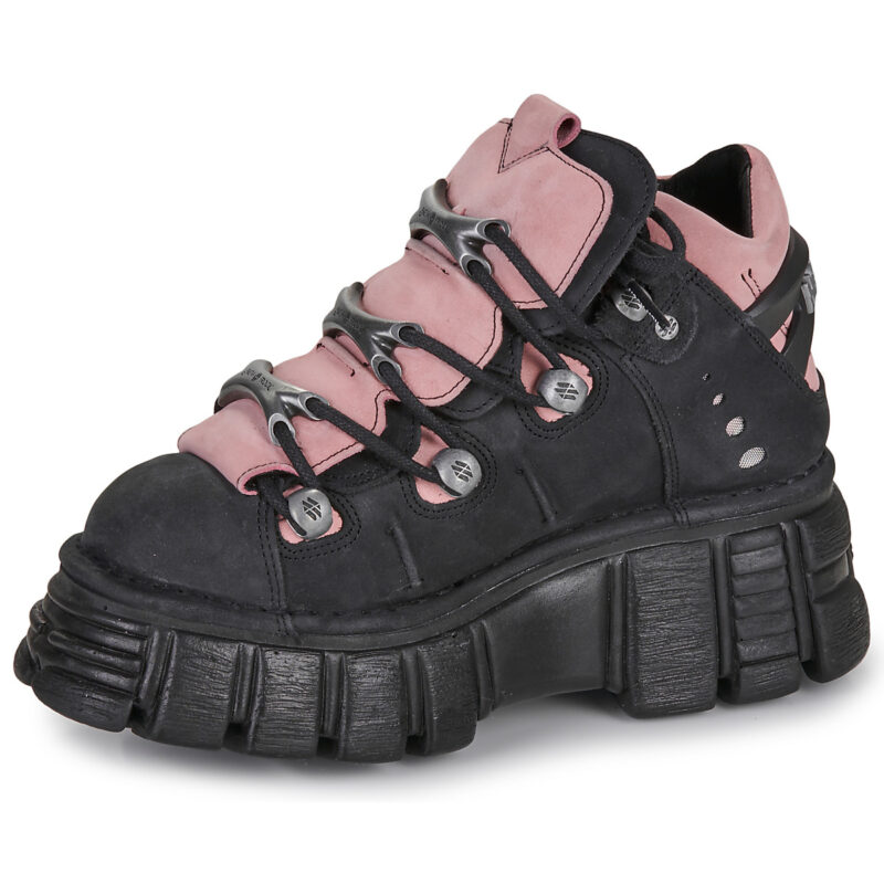 New Rock M-106-C26 Nero Stivaletti Donna - 4