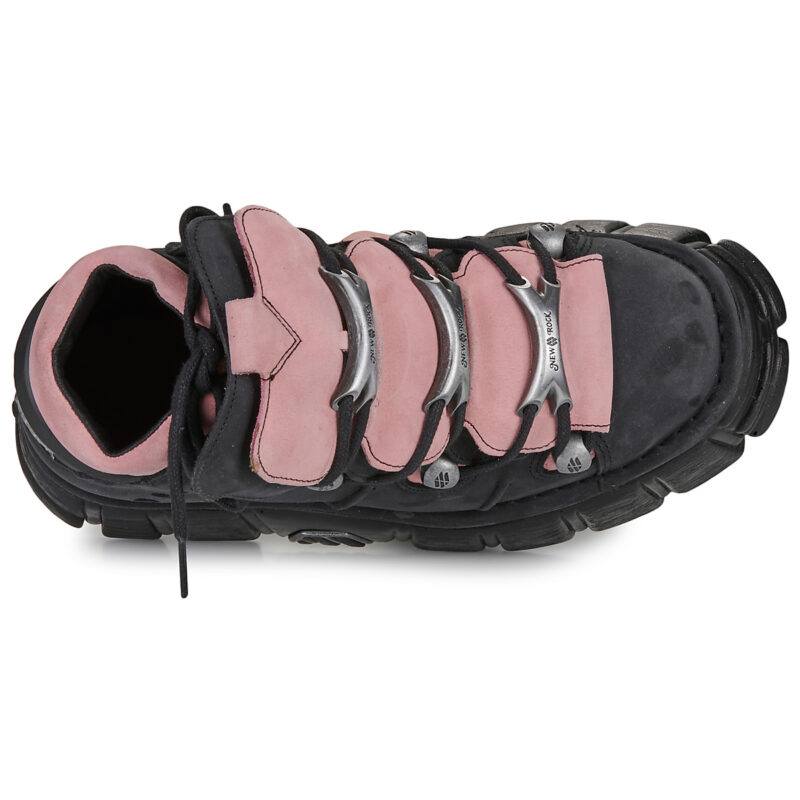 New Rock M-106-C26 Nero Stivaletti Donna - 6