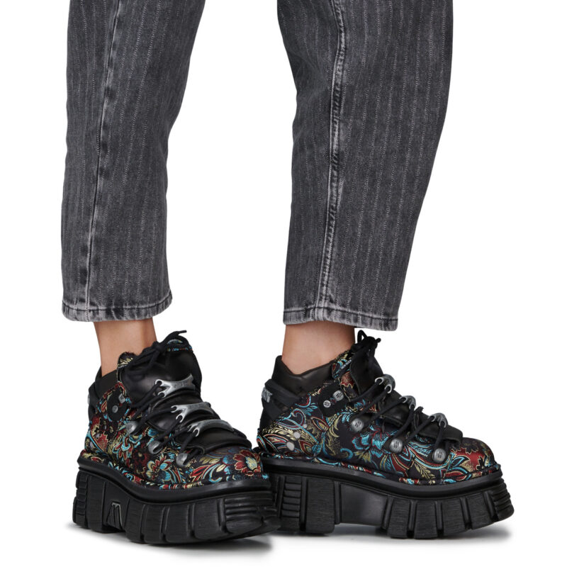 New Rock M-106-C53 Multicolore Stivaletti Donna - 8