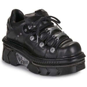 New Rock M-120N-S34 Nero Derby Donna