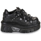 New Rock M-120N-S34 Nero Derby Donna - 2