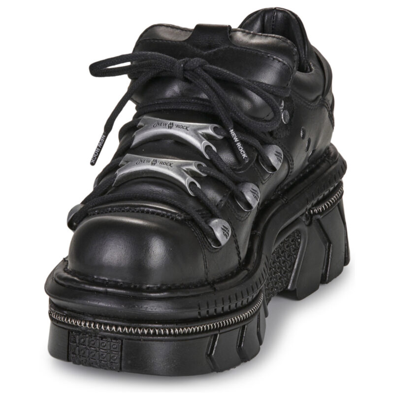 New Rock M-120N-S34 Nero Derby Donna - 3