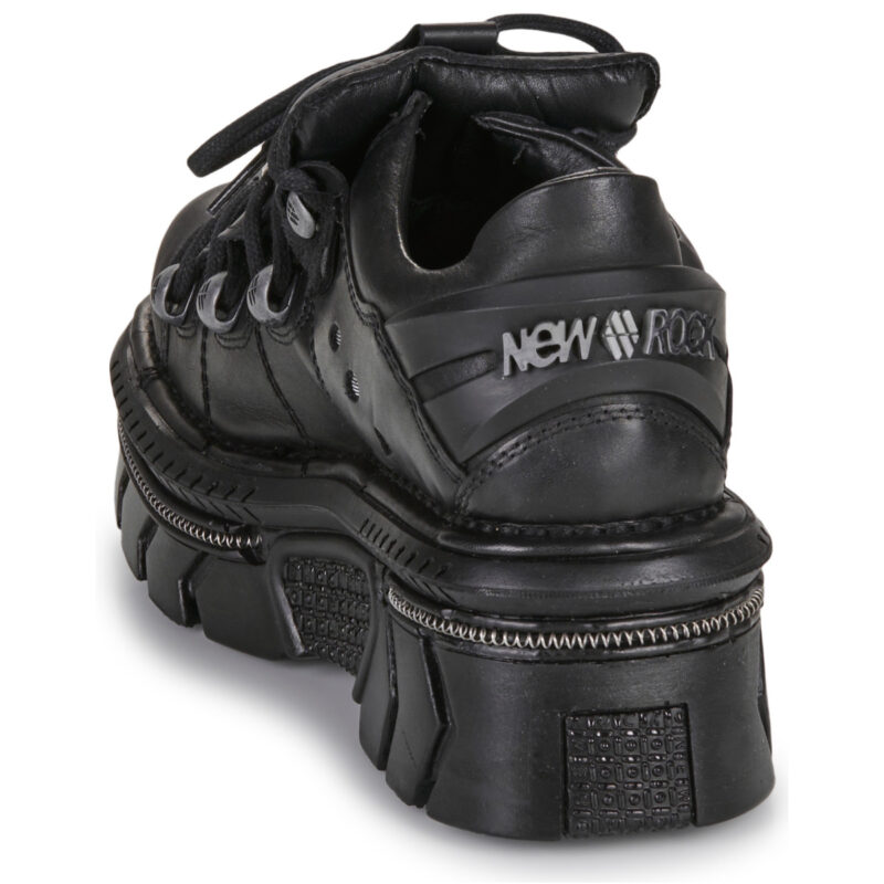 New Rock M-120N-S34 Nero Derby Donna - 5