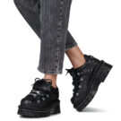 New Rock M-120N-S34 Nero Derby Donna - 8