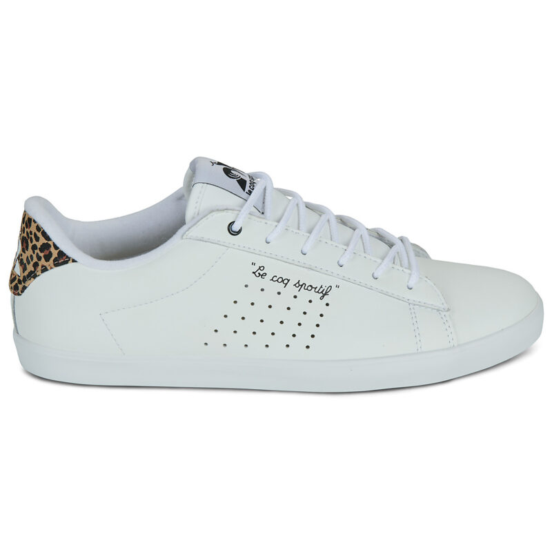 Le Coq Sportif Baskets basses blanches LUCIE ANIMAL pour femme - 2