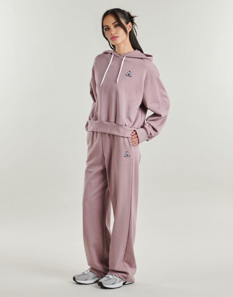 Felpe au cappuccio Le Coq Sportif CONTEMPORAIN SP Hoody N&deg;1 W Viola Felpe con cappuccio Donna - 3
