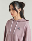 Felpe au cappuccio Le Coq Sportif CONTEMPORAIN SP Hoody N&deg;1 W Viola Felpe con cappuccio Donna - 5