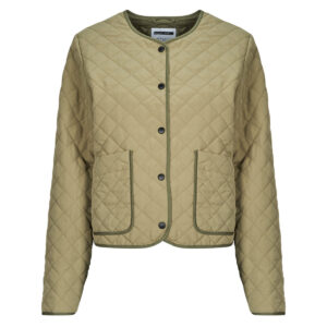 Giubbotto  Noisy May  NMHARPER QUILTED JACKET  Kaki -  Giubbotti Donna