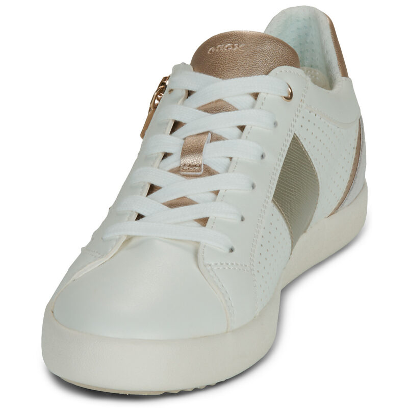 Geox  D BLOMIEE E  Bianco -  Sneakers basse Donna - 3