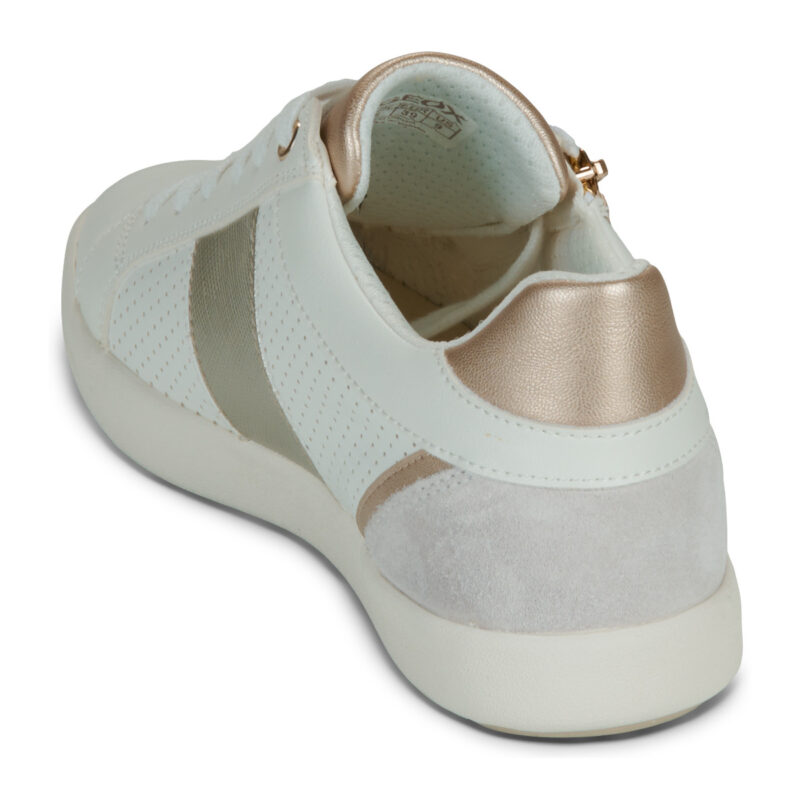 Geox  D BLOMIEE E  Bianco -  Sneakers basse Donna - 5