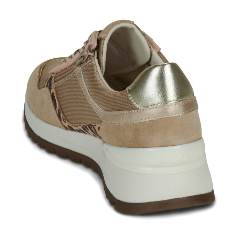 Geox  D DESYA A  Beige -  Sneakers basse Donna - 5