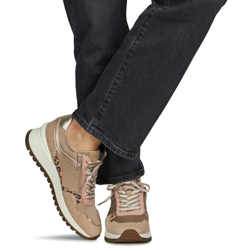 Geox  D DESYA A  Beige -  Sneakers basse Donna - 8