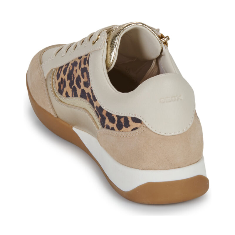 Geox  D MARYEMY  Beige -  Sneakers basse Donna - 5