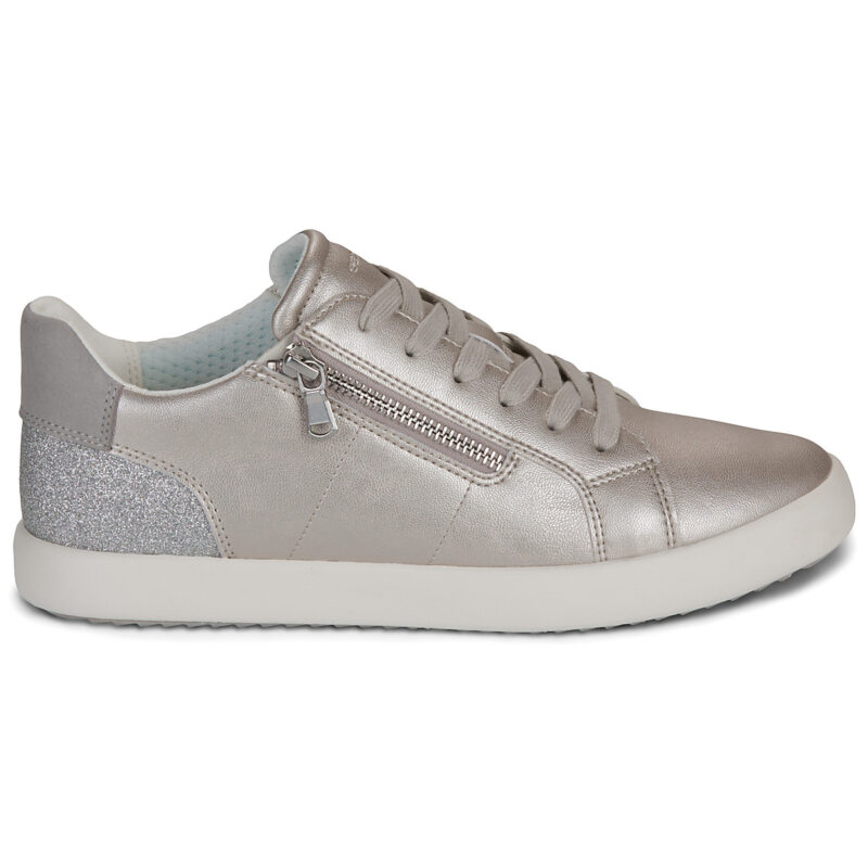 Geox  D BLOMIEE A  Argento -  Sneakers basse Donna - 2