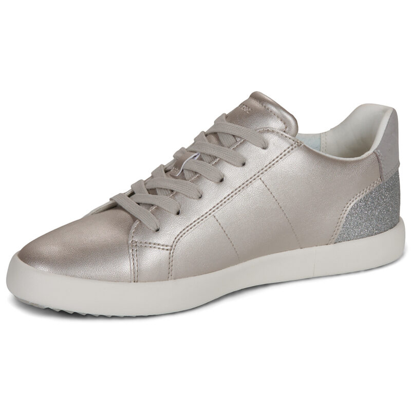 Geox  D BLOMIEE A  Argento -  Sneakers basse Donna - 4