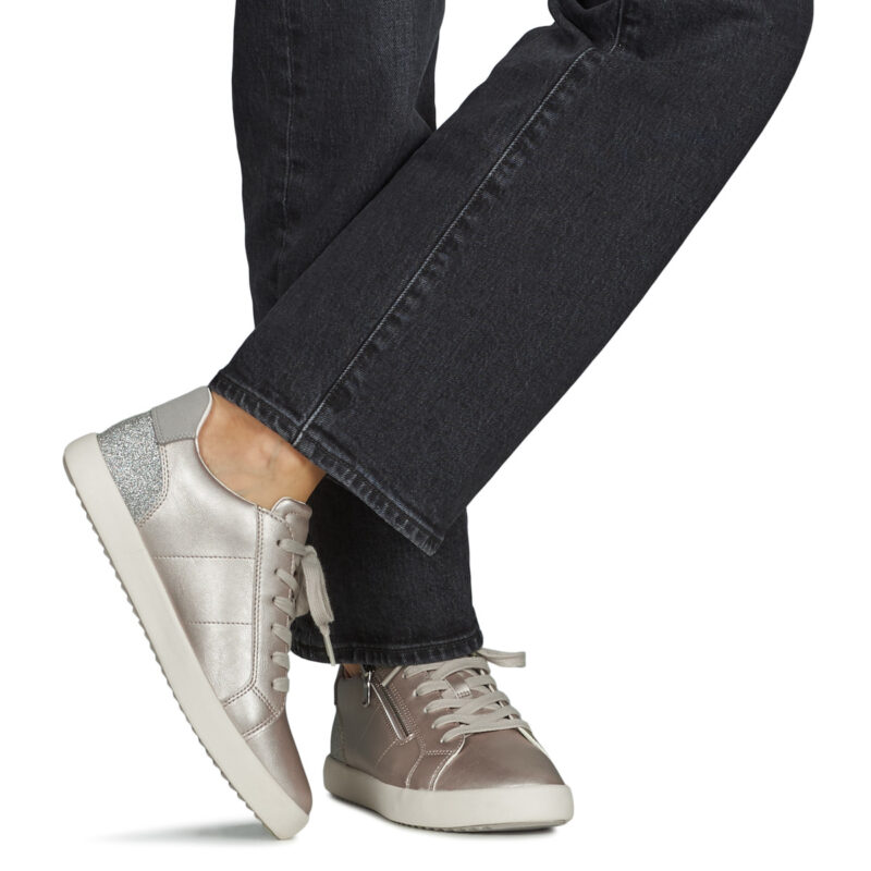 Geox  D BLOMIEE A  Argento -  Sneakers basse Donna - 8