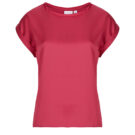 Camicetta Vila VIELLETTE S/S SATIN Rosa Camicette Donna - 1