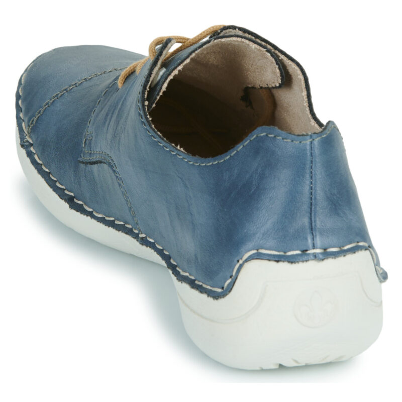 Rieker 52528-14 Blu - Derby Donna - 5