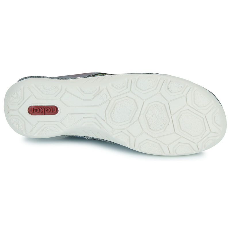 Rieker 52528-14 Blu - Derby Donna - 7