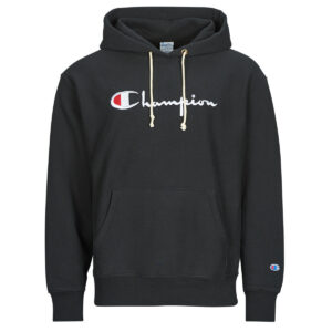 Felpe con cappuccio Champion HOODED SWEATSHIRT Nero Felpe con cappuccio Donna