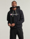 Felpe con cappuccio Champion HOODED SWEATSHIRT Nero Felpe con cappuccio Donna - 2