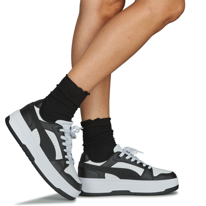 Puma  Rebound Low  Nero -  Sneakers basse Donna - 8