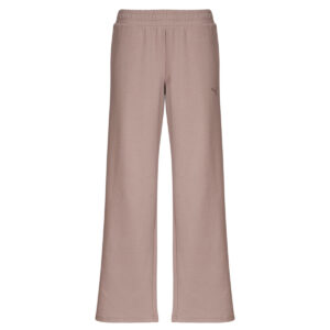 Pantaloni Sportivi  Puma  ESS ELEVATED Straight Leg Pant DK  Beige -   Pantaloni Sportivi Donna