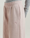 Puma ESS Cat Comfort Wide Leg Pants FL op Rosa Trainingshose Damen - 5