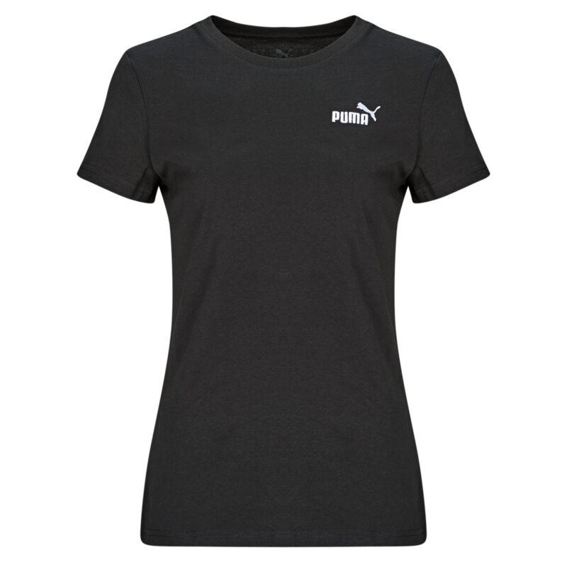 T-shirt Puma ESS Small No. 1 Logo Tee Nero - T-shirt maniche corte Donna - 1