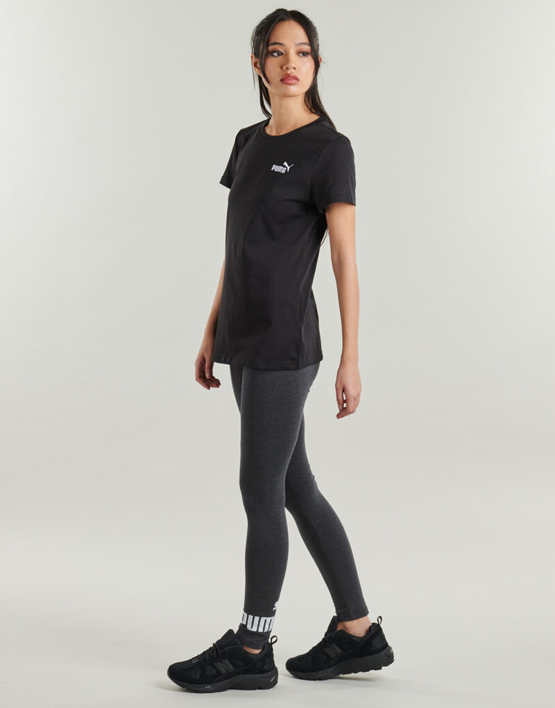 T-shirt Puma ESS Small No. 1 Logo Tee Nero - T-shirt maniche corte Donna - 3