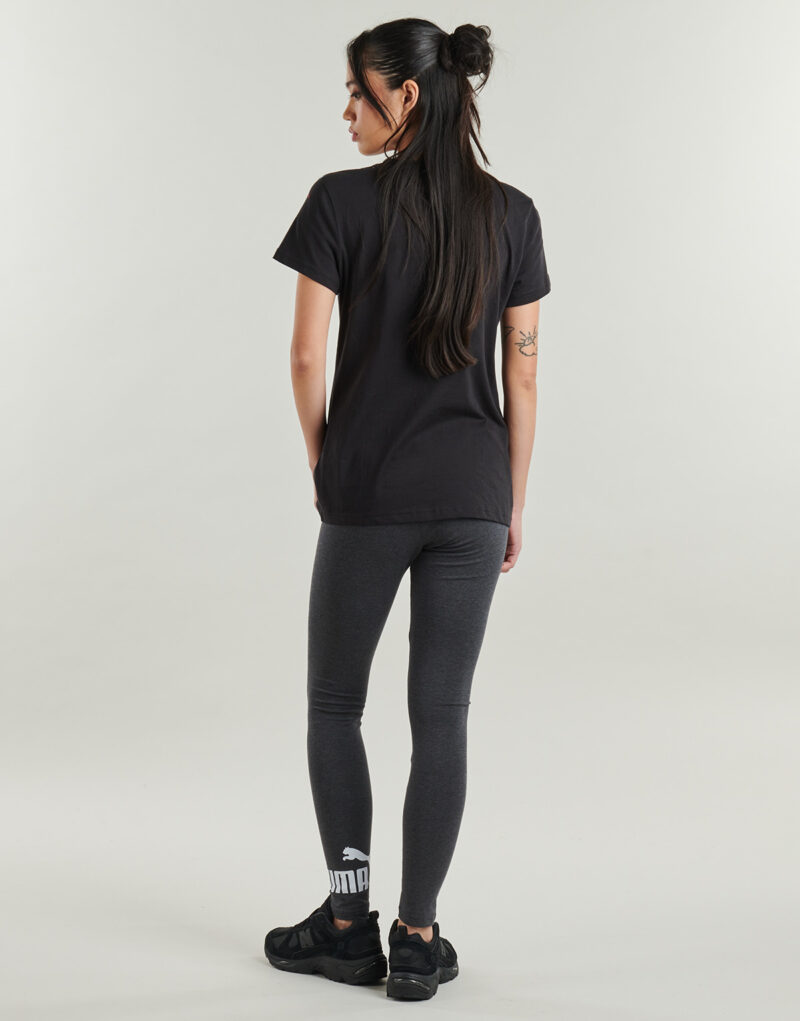 T-shirt Puma ESS Small No. 1 Logo Tee Nero - T-shirt maniche corte Donna - 4