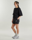 Shorts Puma ESS Small No. 1 Logo 5' High-Waist Shorts TR Nero Shorts Donna - 3