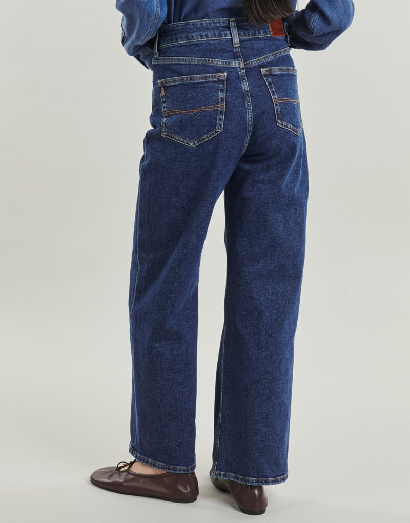 Jeans Flare Pepe jeans STRAIGHT JEANS UHW LEXA Marine Jeans Flare Donna - 4