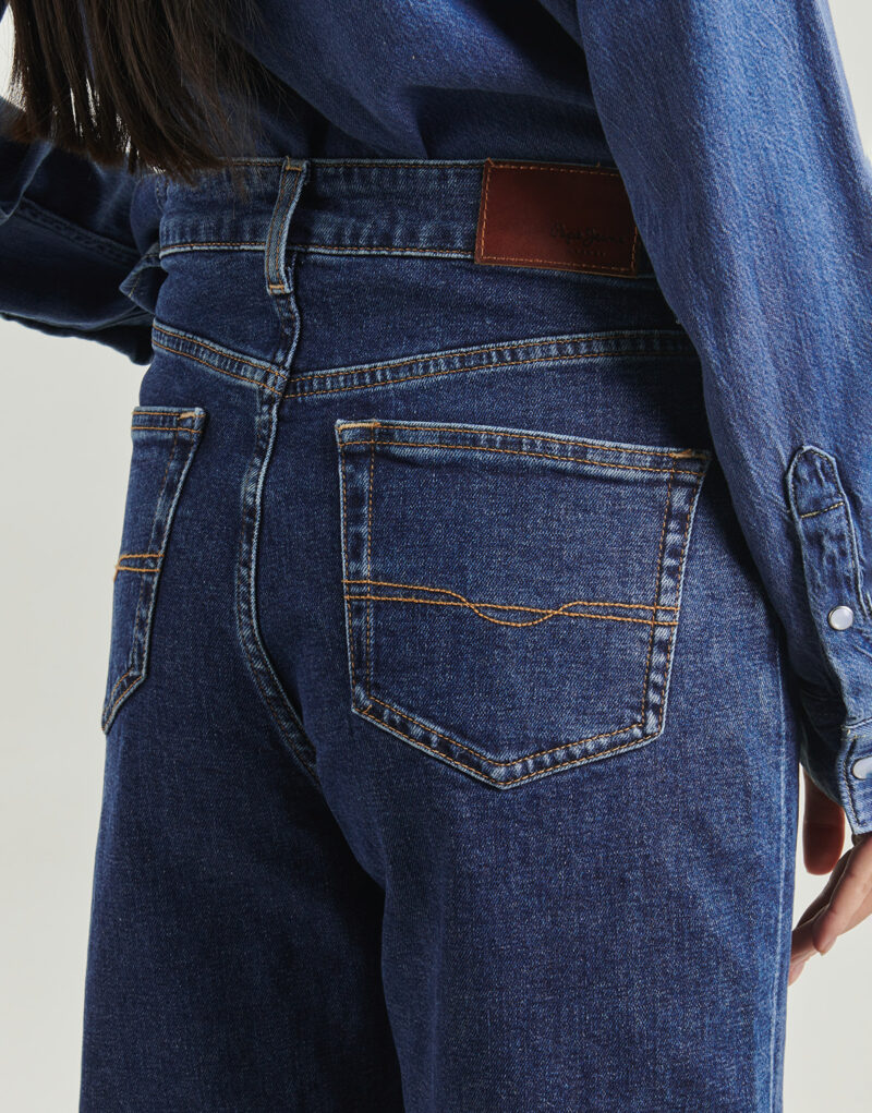 Jeans Flare Pepe jeans STRAIGHT JEANS UHW LEXA Marine Jeans Flare Donna - 5