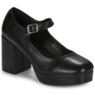 Moony Mood SELENE Schwarze Damenpumps - Gr&ouml;&szlig;e 1
