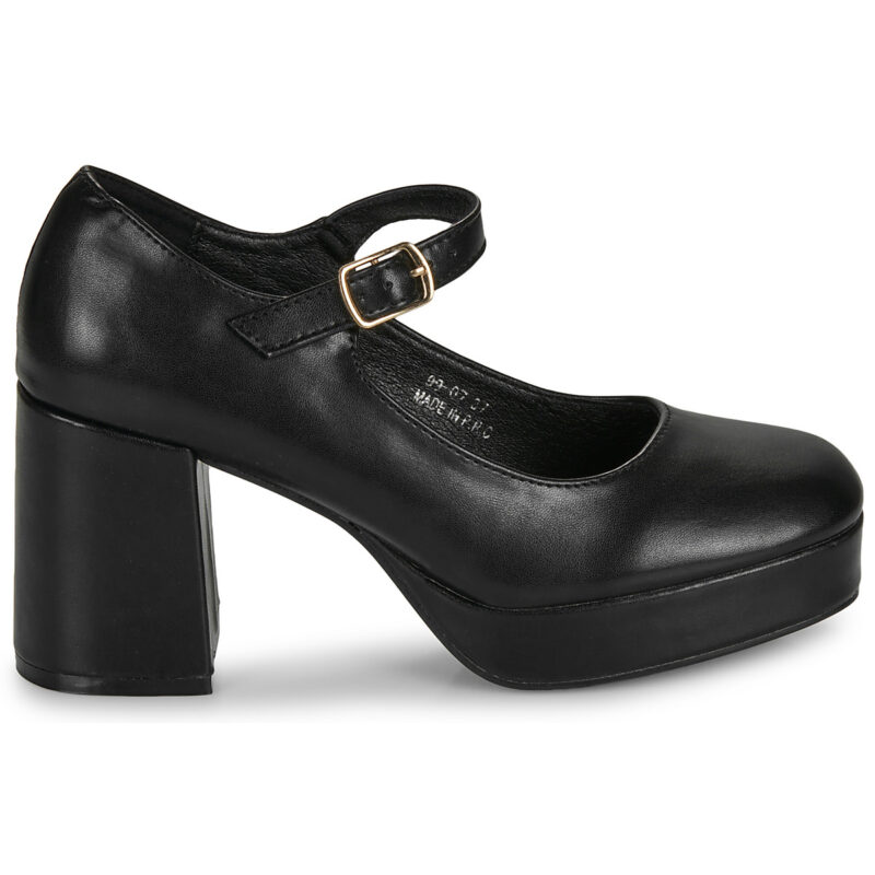 Moony Mood SELENE Schwarze Damenpumps - Gr&ouml;&szlig;e 2