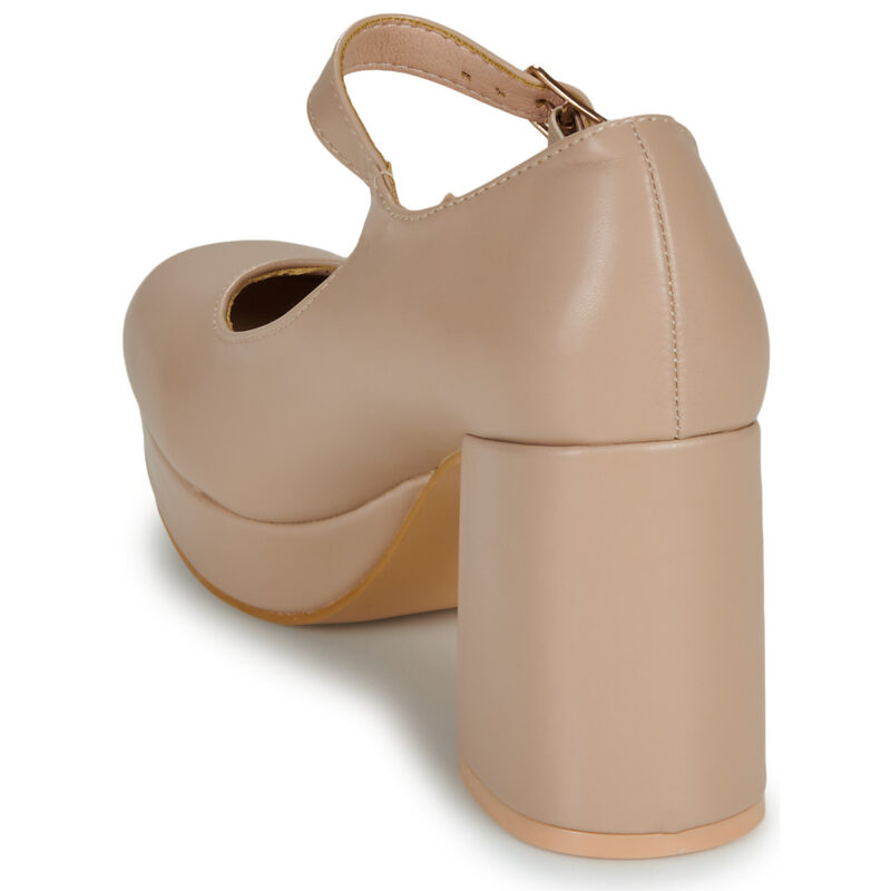 Moony Mood SELENE Beige Pumps Damen - 5