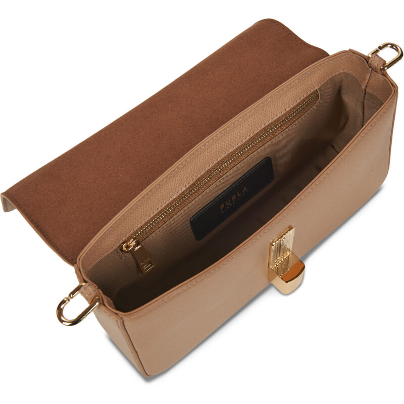 Furla FURLA IRIDE S CROSSBODY Beige Borsa a tracolla Donna - 5