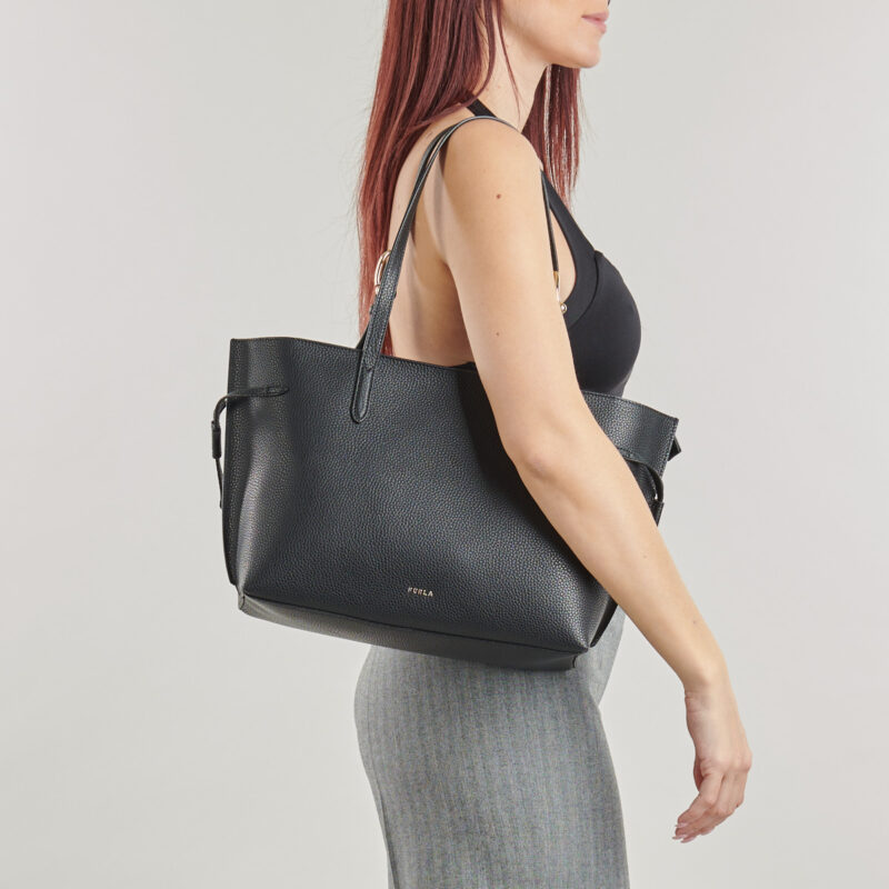 Furla FURLA AVA M TOTE W/ZIP Nero Borse a spalla Donna - 6