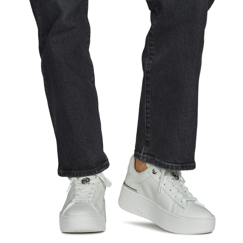 MICHAEL Michael Kors DOTTIE LACE UP White Low Sneakers Women - 8
