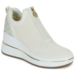 MICHAEL Michael Kors  EMMY WEDGE ZIP SLIP ON  Beige -  Sneakers alte Donna
