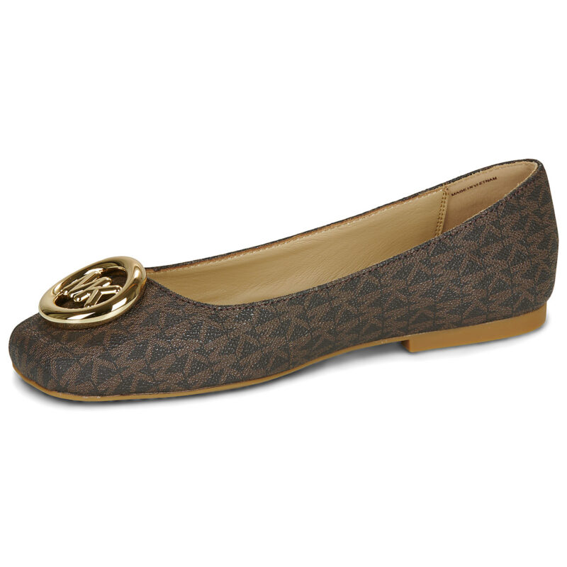 MICHAEL Michael Kors MILAN FLEX BALLET Marrone Ballerine Donna - 4