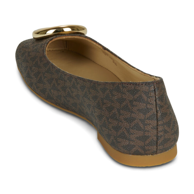 MICHAEL Michael Kors MILAN FLEX BALLET Marrone Ballerine Donna - 5