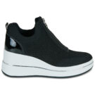 MICHAEL Michael Kors  EMMY WEDGE ZIP SLIP ON  Nero -  Sneakers alte Donna - 2