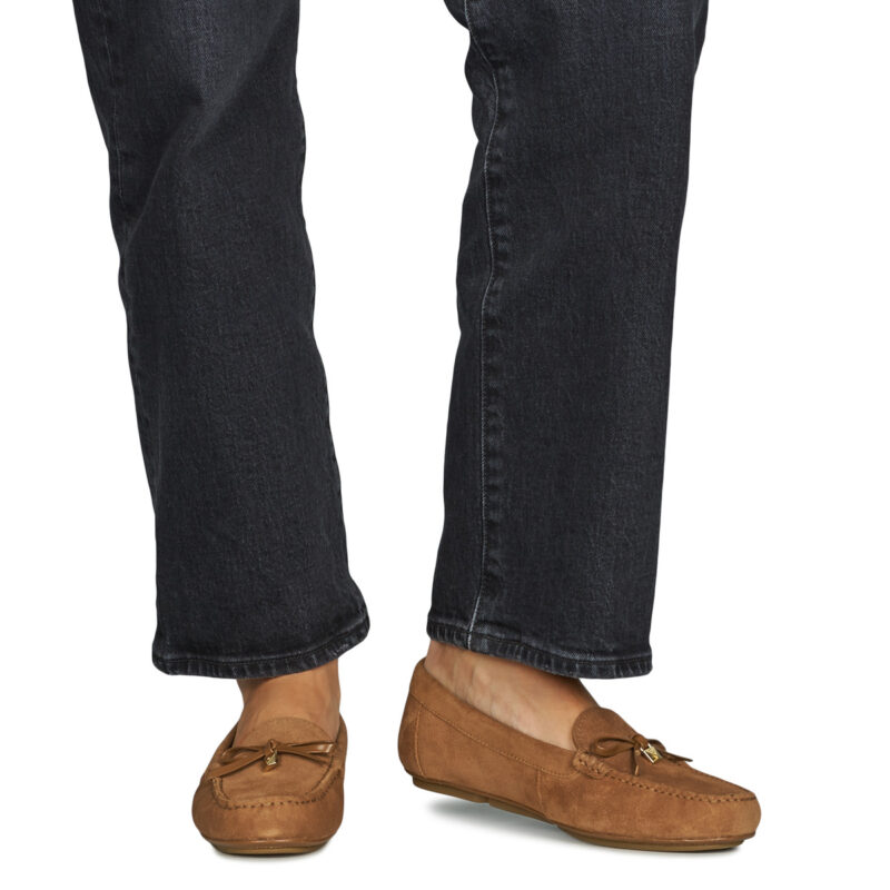 MICHAEL Michael Kors JULIETTE MOC Brown Loafers Women - 8