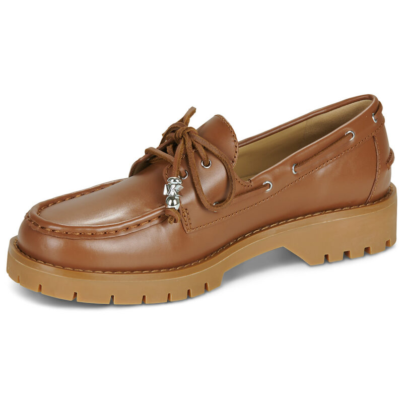 MICHAEL Michael Kors KENNY LOAFER Marrone Scarpe da barca Donna - 4