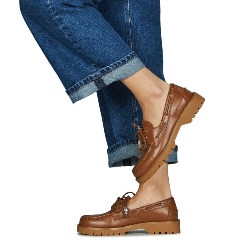 MICHAEL Michael Kors KENNY LOAFER Marrone Scarpe da barca Donna - 8