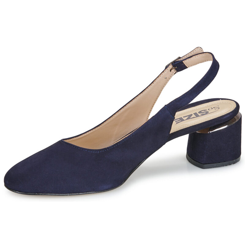 So Size  MABEL  Blu -  Décolleté Donna - 4