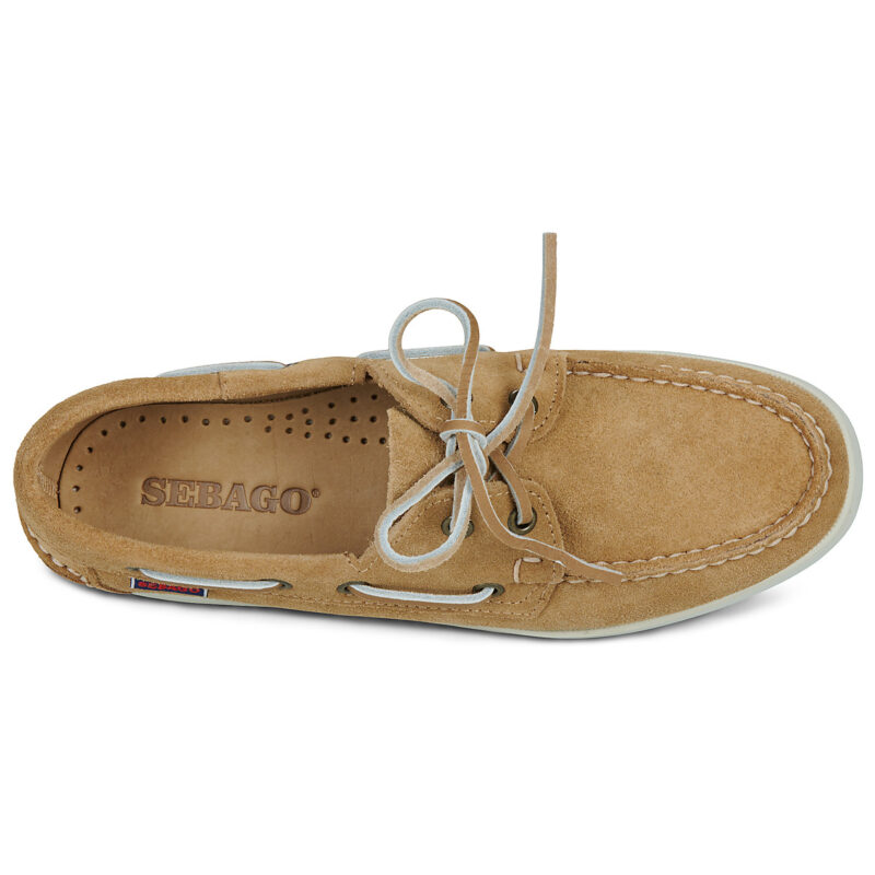 Sebago PORTLAND FLESH OUT WOMAN Beige Scarpe da barca Donna - 6